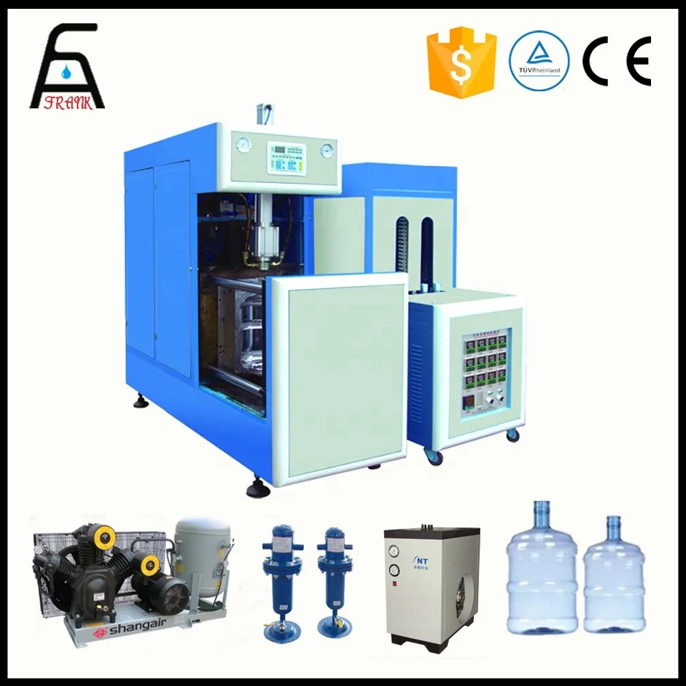 5gallon blow moulding machine  semi automatic   PET bottle blow machine