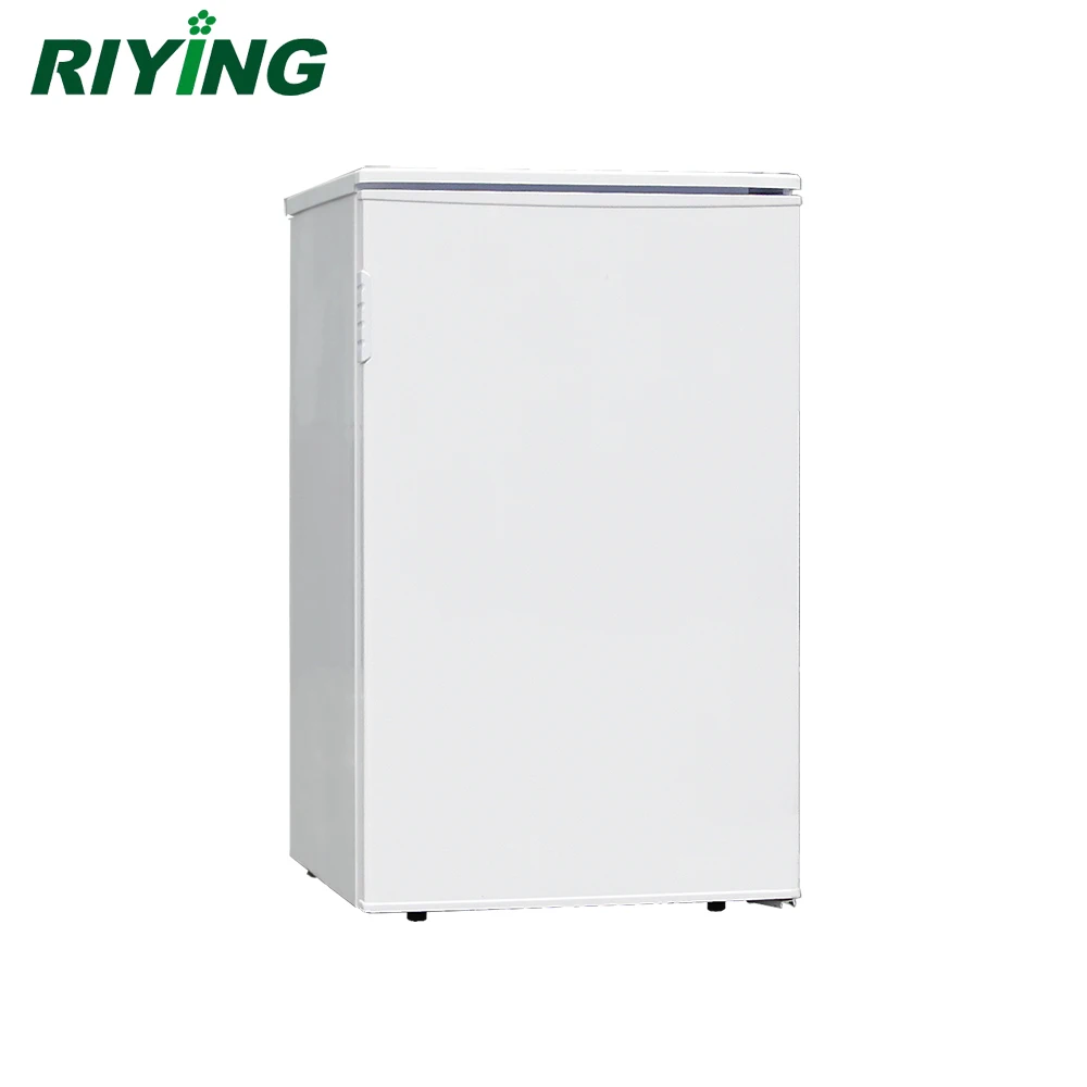 80L Small Household Upright Freezer Vertical Freezer Rapid Fast Ice Maker with Roll Bond Evaporator