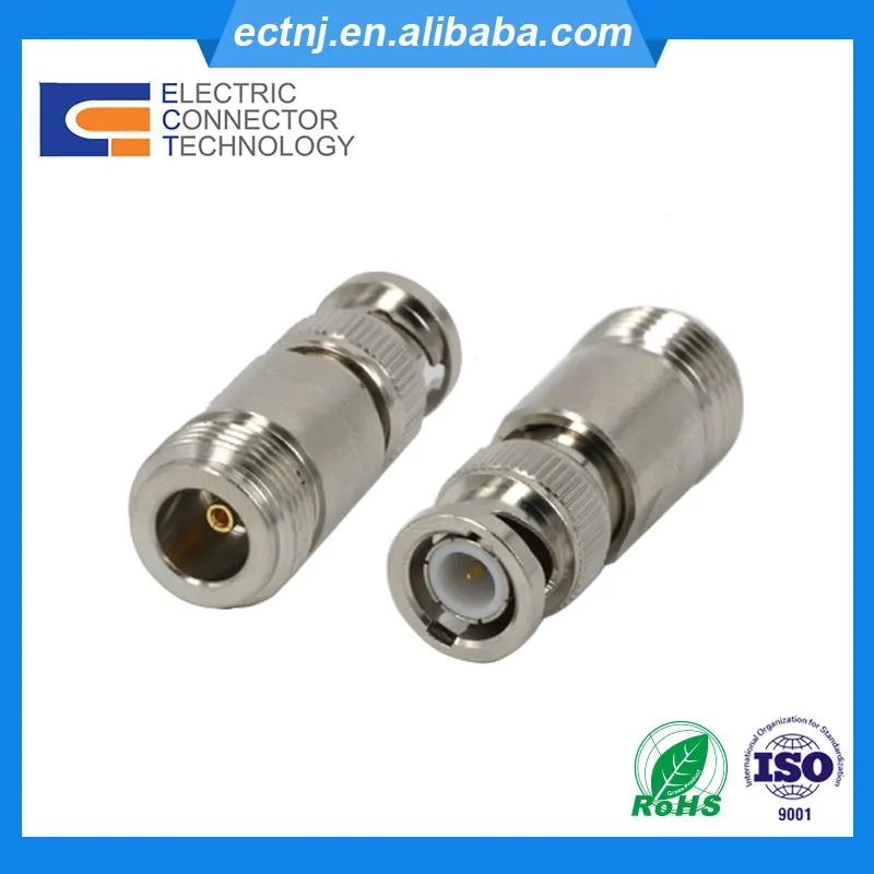 Радиочастотный коаксиальный для N женщины к BNC мужской прямой головкой