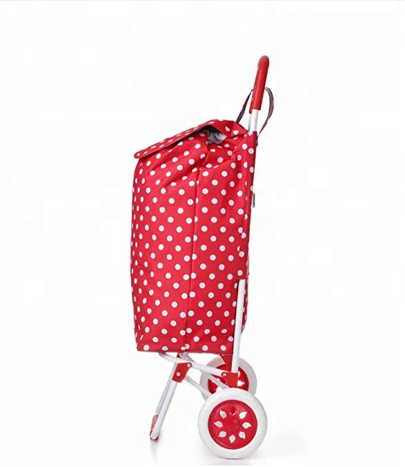 Складные тележки для покупок с 6 колесами подъема по лестнице