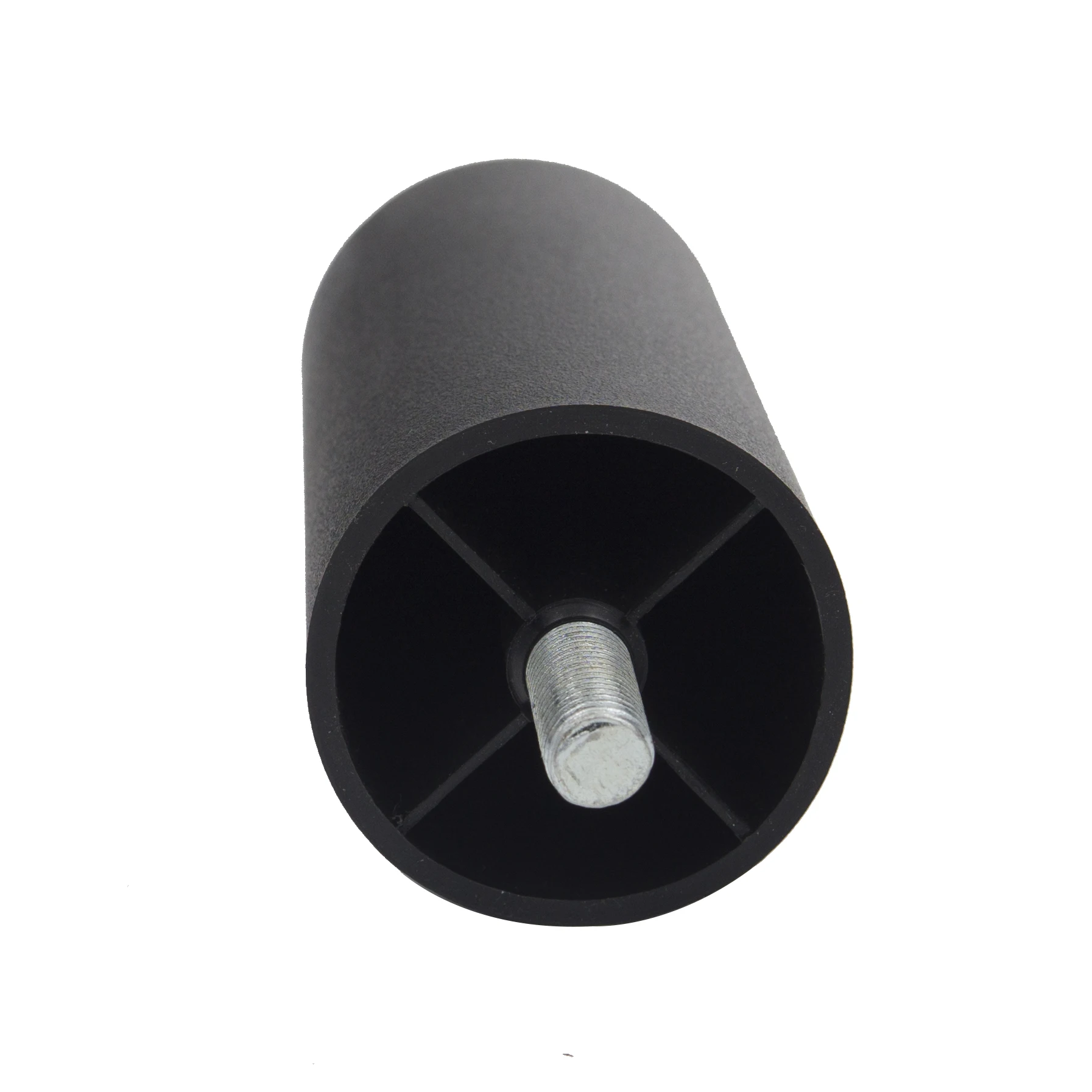 50*45*110mm Black Bed Feet Round Plastic Furniture Sofa Feet Legs For Replacement