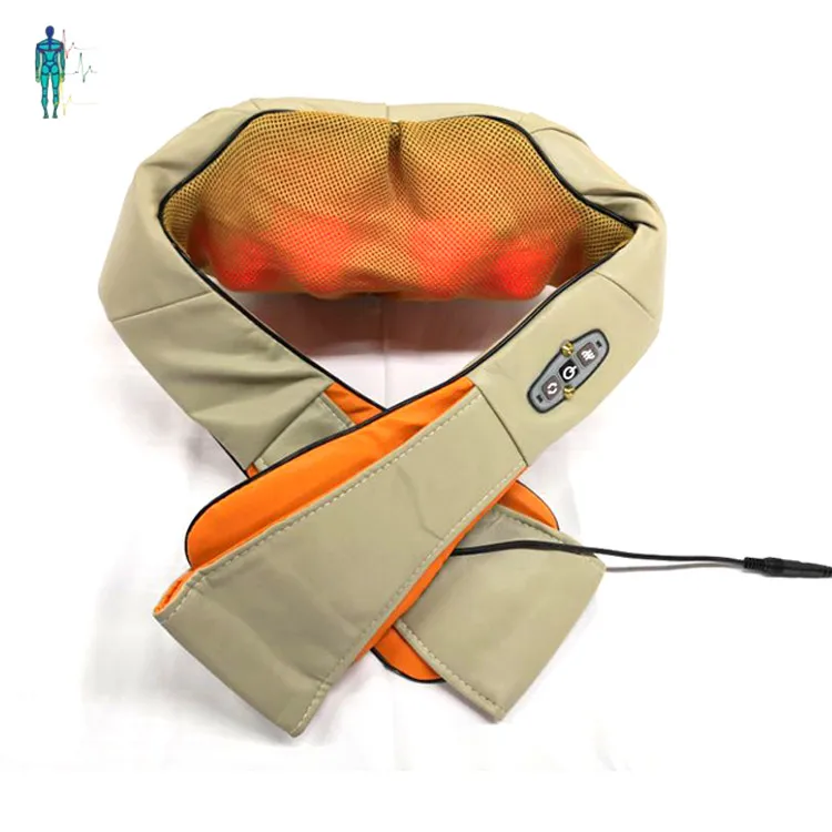 Горячая циркуляция крови всего тела Шиацу мини Электрический массажер для шеи