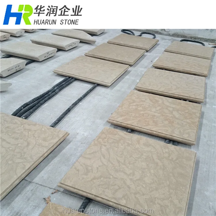 Испанский песчаник Bateig известняк облицовка стен литье камень