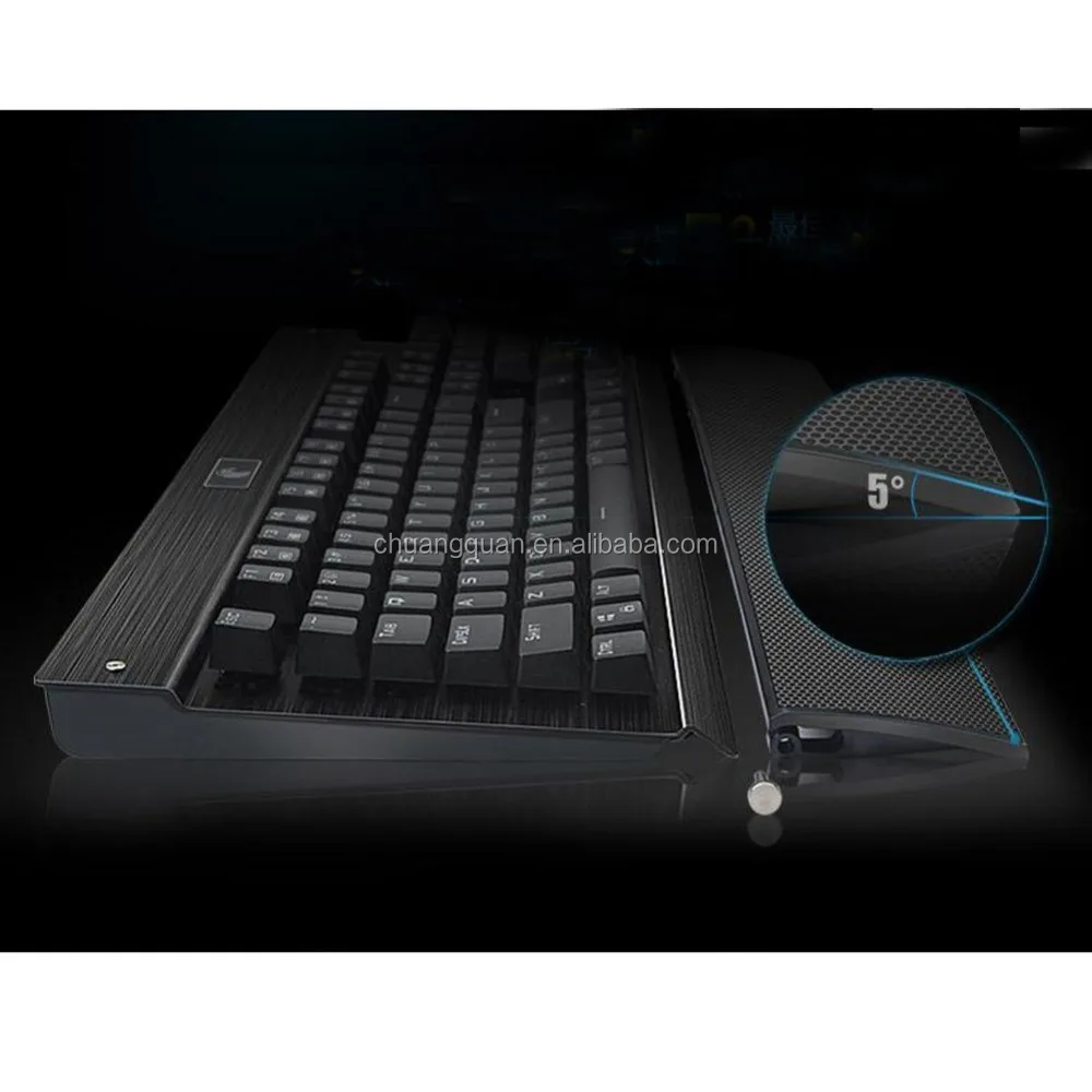 z-77 Professional white backlit 104 buttons computer gaming mechanical keyboard