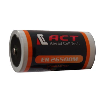 
CBattery 3.6V ER26500M ACT Lithium Battery,6500 mAh Nominal Capacity. 