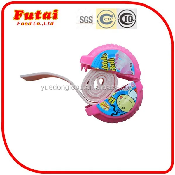 12g Boxed mix fruity flavor natural OEM chewing gum roll