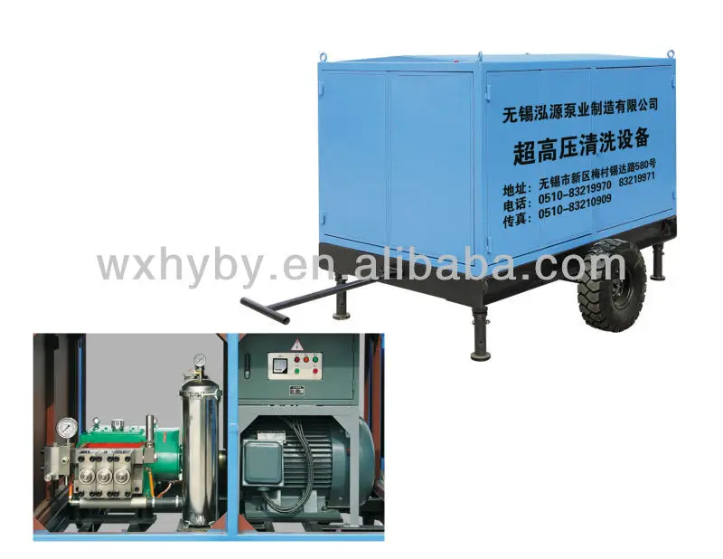 
WHY High pressure water jet drain cleaning washer 