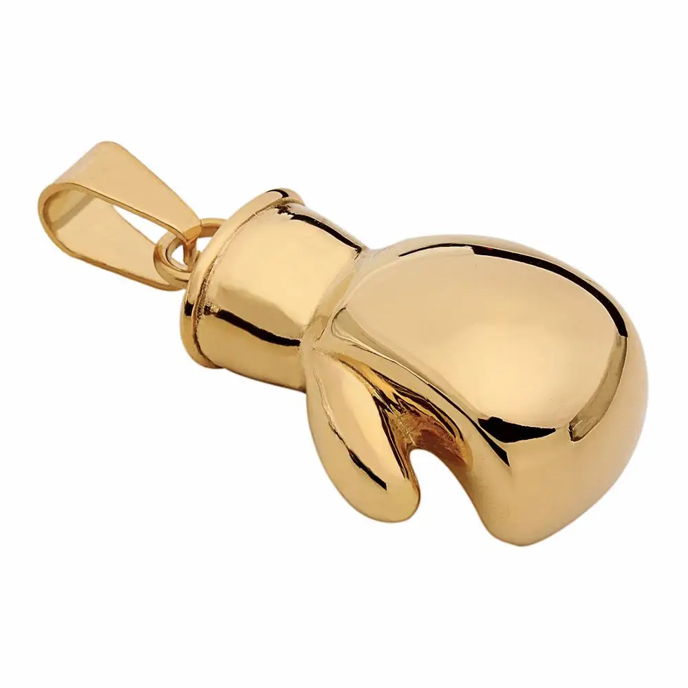 
China stainless steel boxing gloves shape necklace pendant for men boys Jewelry 