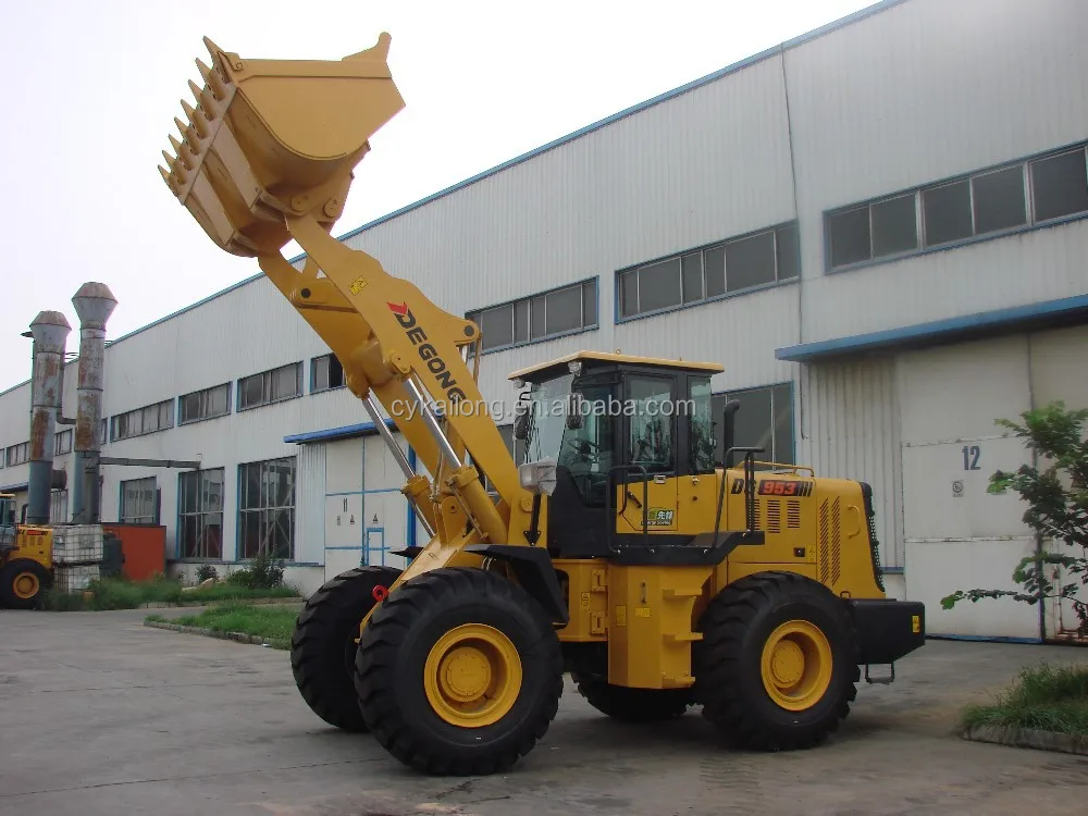 High Quality Zl50 Wheel Loader With Competitive Price DG953 5T Similar New Condition Weichai Engine 4x4 Front Home Use