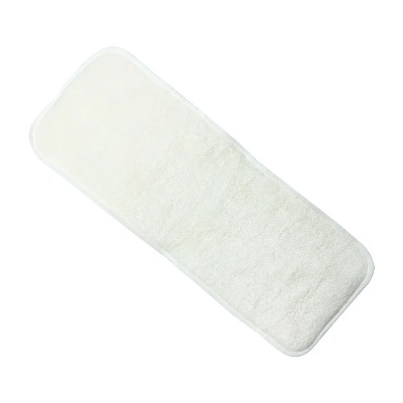 200 pcs Free Shipping Reusable 4 Layer Bamboo Fiber Breathable Nappies Insert