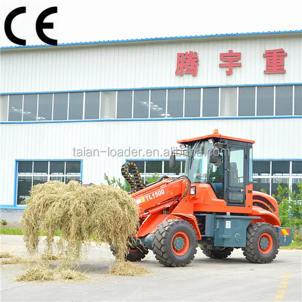 TL1500 сельскохозяйственный вилочный погрузчик с телескопической стрелой
