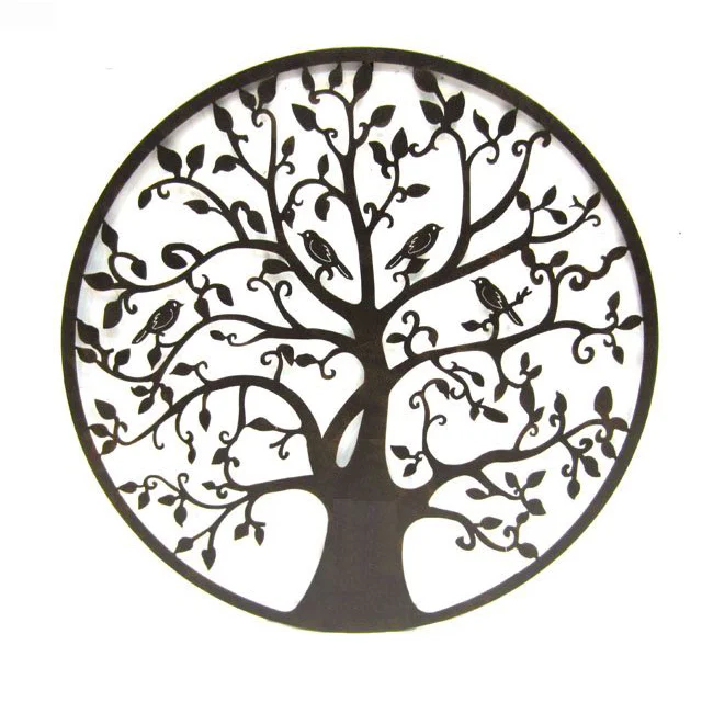 World best tree of life metal wall art hanging garden decor
