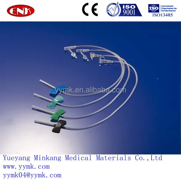 20g,21g,22g, 23g, 24g,25g,26g,27g disposable butterfly needle