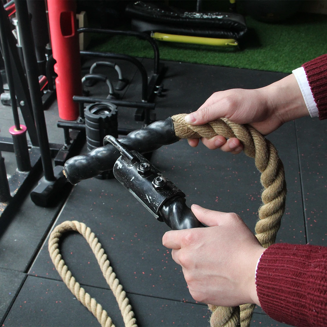 Wholesale Gym Training Climbing Rope With Hook