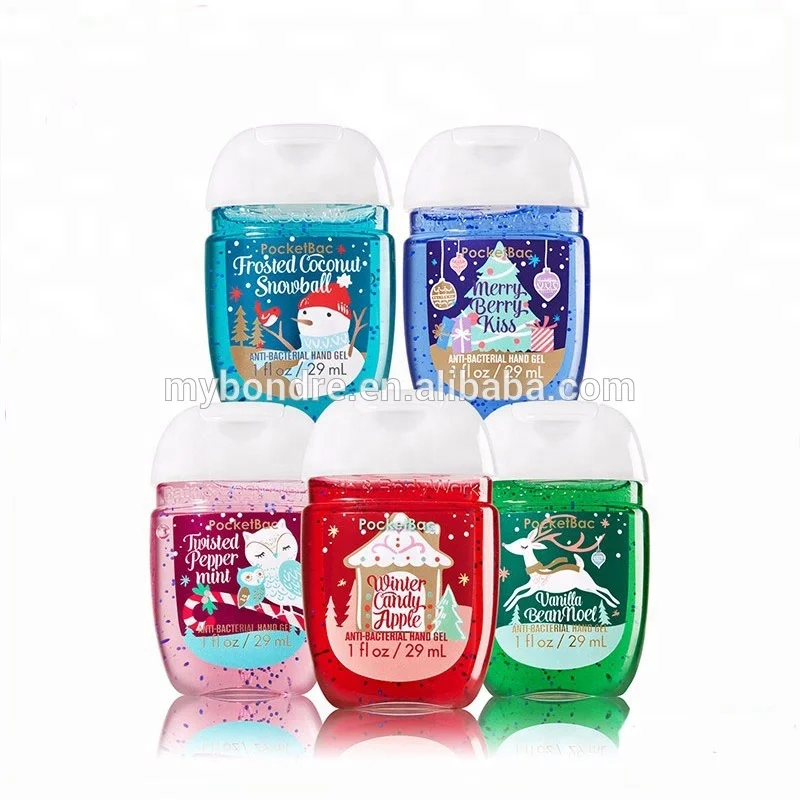 
Promotion 30ml mini hand sanitizer hand washing sanitizer with silicone holder 