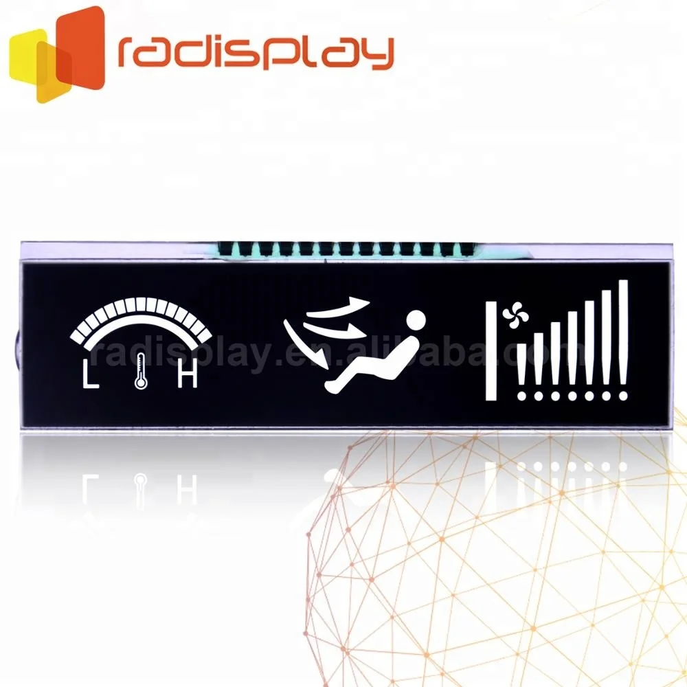 Custom Instrument Va Car Speedometer Dashboard Lcd Display Panel