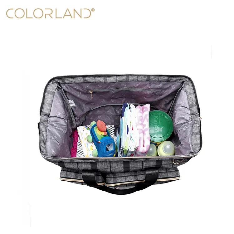 
Colorland Europe style big size baby bags backpack mommy bag for hospital use 