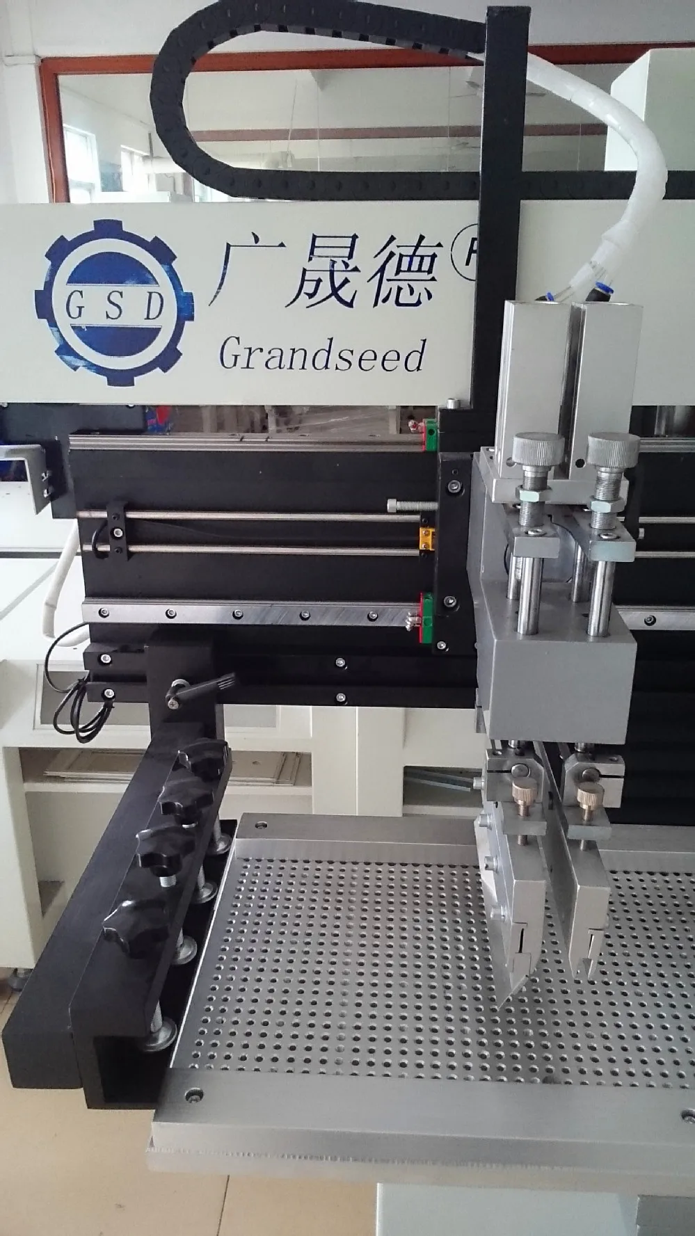 Машина для изготовления ювелирных изделий светодиодные трубки лампы, gsd-YS1200 полу-автоматическая pcb принтер для нанесения паяльной пасты на печатные платы, подходит для малого бизнеса