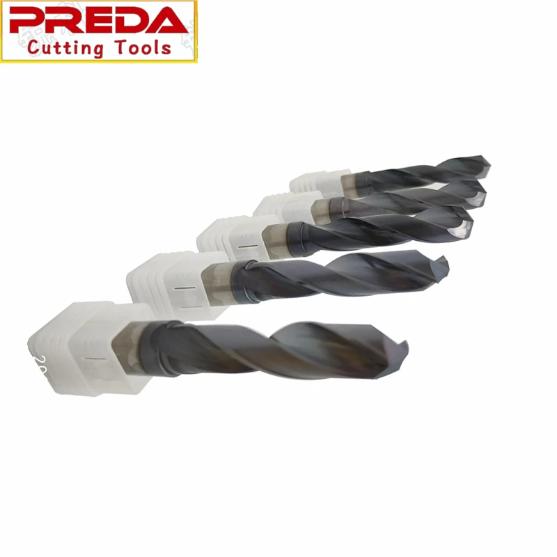 Solid Carbide PDC Coated Long length 5XD Dream Twist Drill Bits