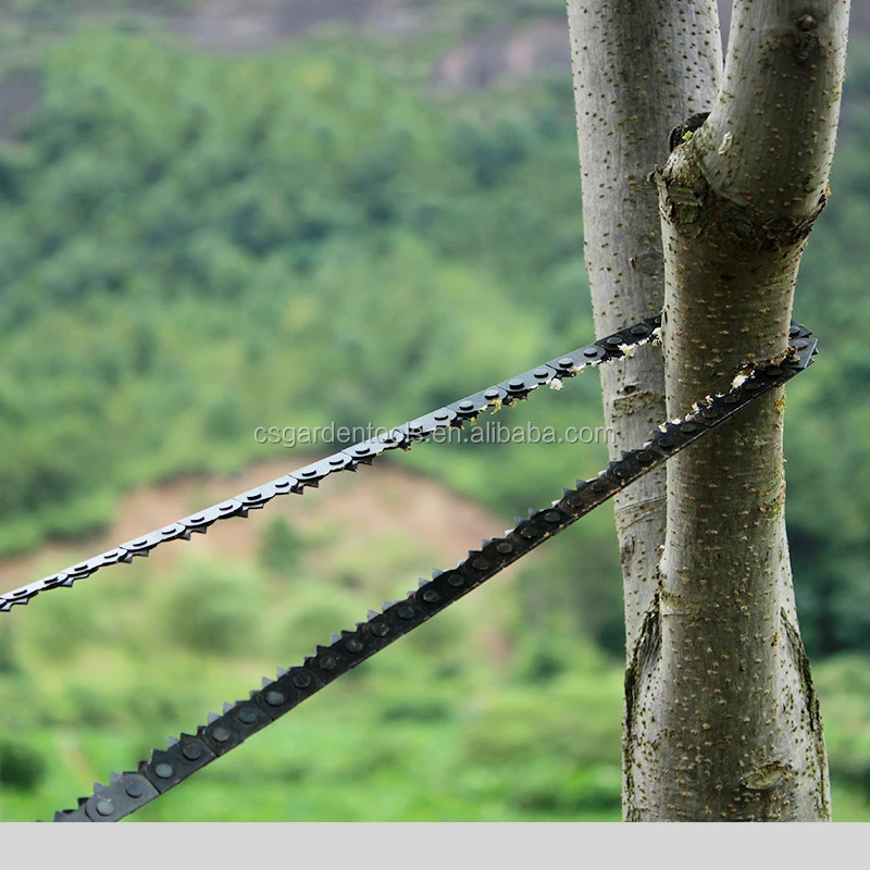 1130mm 65# outdoor tools portable folding pocket chain saw