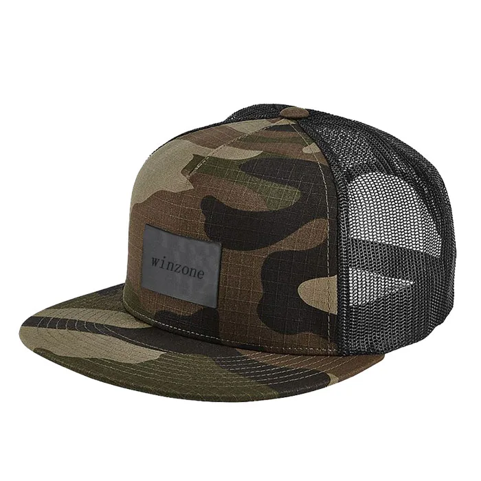 custom camo mesh snapback trucker hats