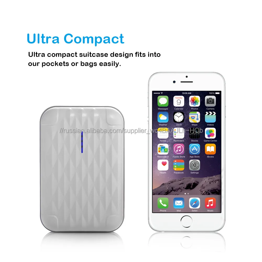 Poweradd Пилот C 10000 мАч Dual USB Зарядное Устройство Портативный смарт-универсальный банк мощности