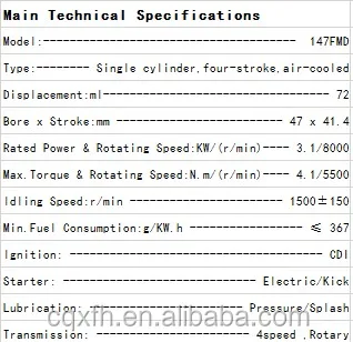 Low price good quality air cooled kick start 4 stroke horizontal 1 cylinder motorbike/ATV engine 70cc
