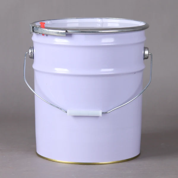 4L/5L Metal Bucket 6L / 8L Paint Tin 10L /20L Pails With Ring Lock Lid for Epoxy Resin