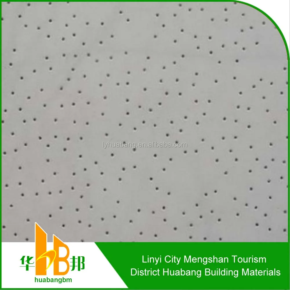 vinyl finish mineral fiber board for suspended ceilings