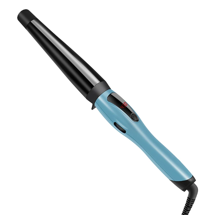 
Private Label 3X Ceramic Tapered Curling Wand for Long Lasting Curls and Waves 