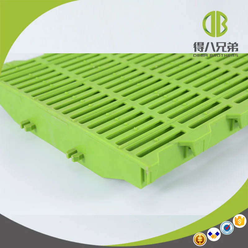 High Strength Plastic Slat Floor For Pig Farrowing Crate and Stall