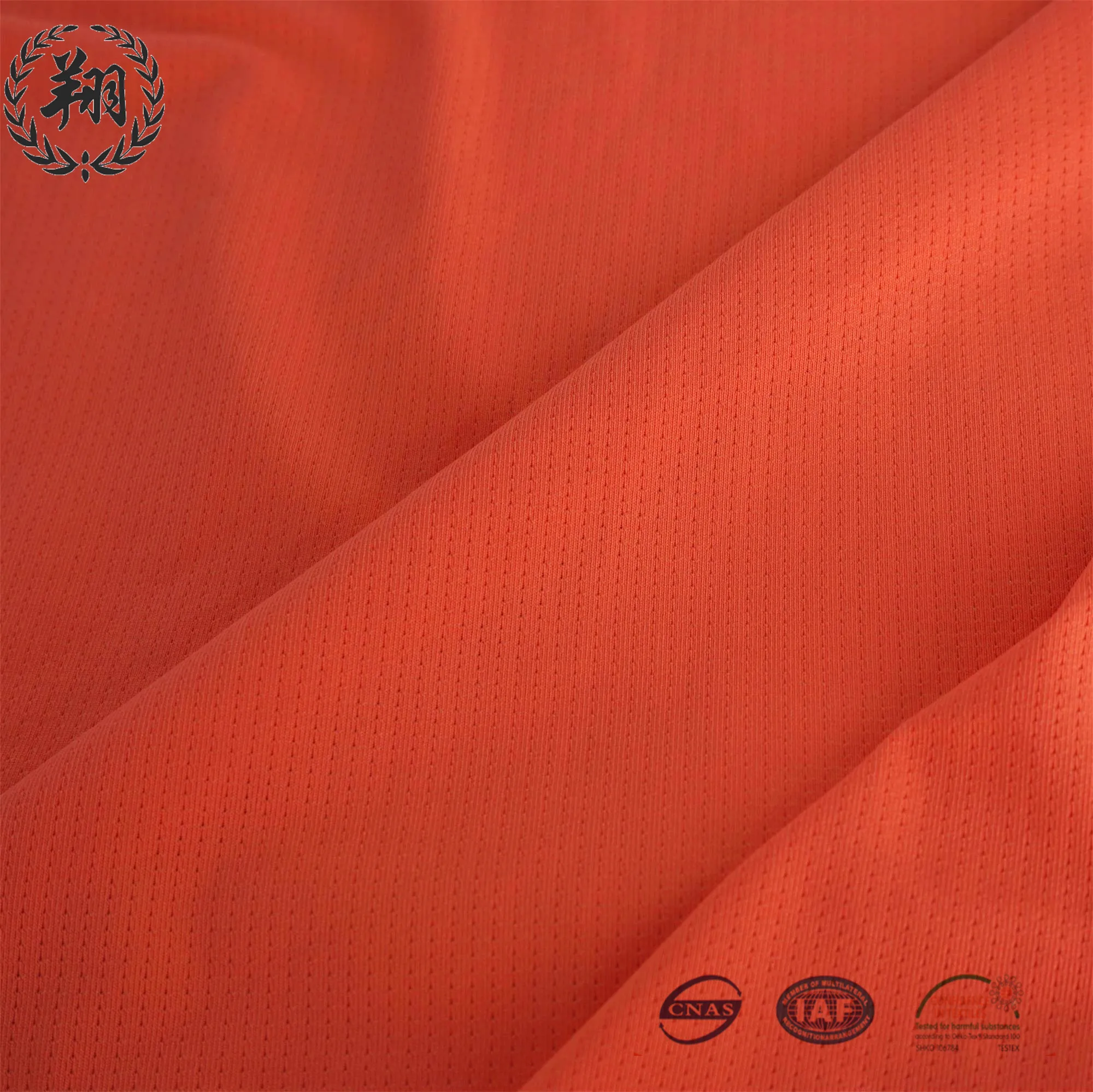 High quality polyester spandex weft knitting dotted dry fit cotton feeling yonex badminton sportswear