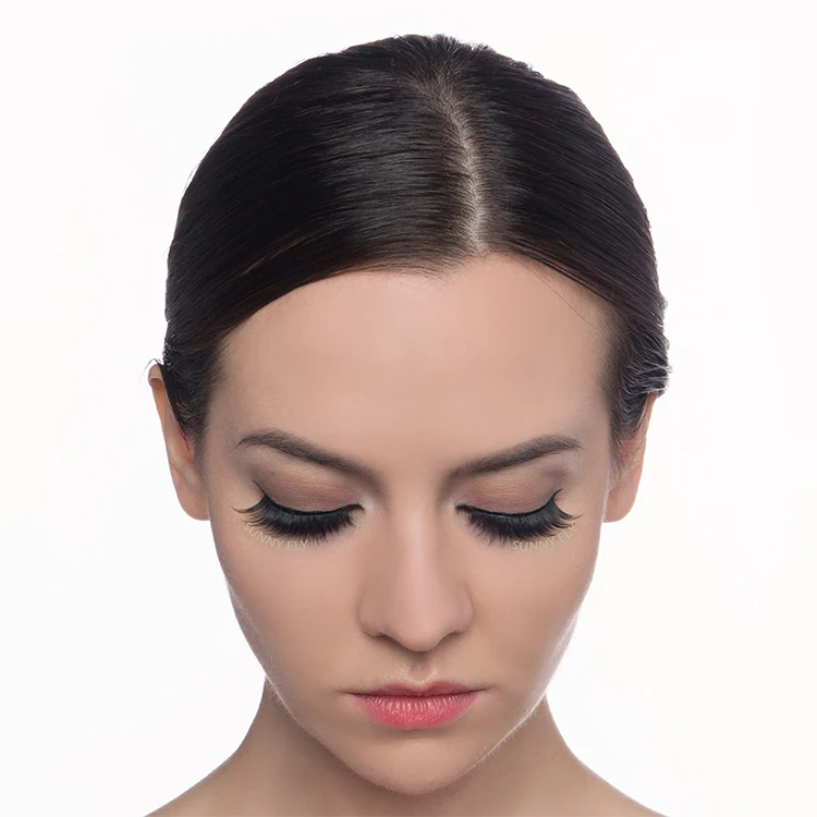 
Custom circle round packaging manufacturers free fake eyelashes made in Vietnam 