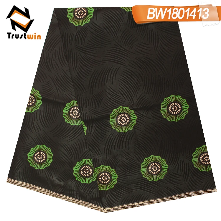 Meilleure Vente 100% Polyester pour Costume Tissu Africain Cire Ankara Wax Imprime