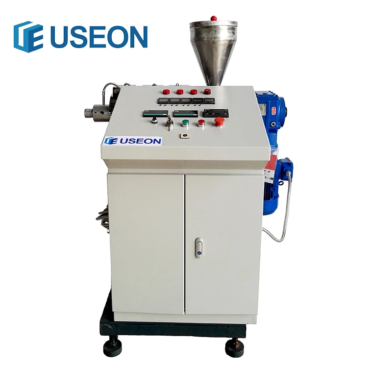 Небольшой лаборатории машина, экструдер для сделать пластиковых гранул другой тип экструдер