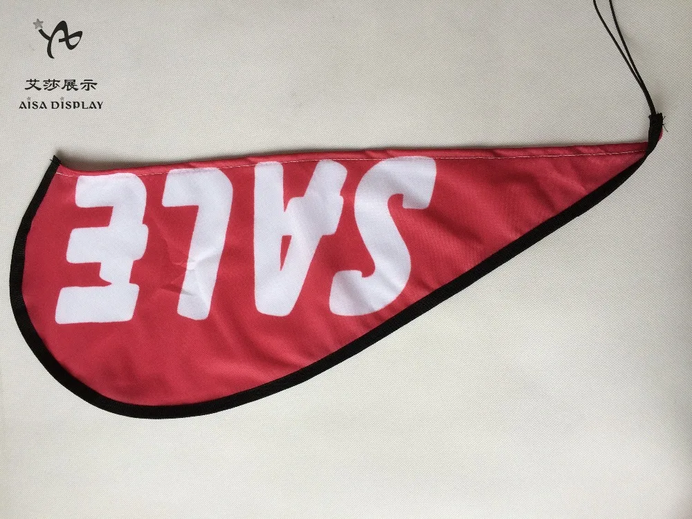Cheap Mini Car Window flag teardrop car flag banner
