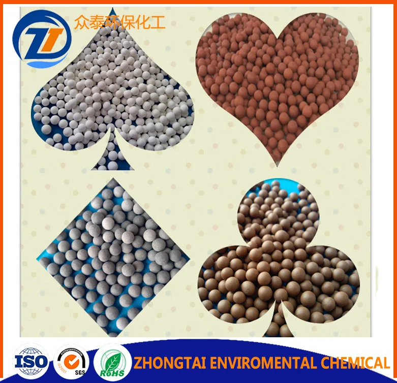 Ceramic bio Small molecule ball for PH water producer