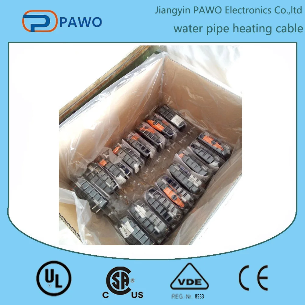 16W/M electric heating cable water pipe heating cable waterproof heating cable 220v