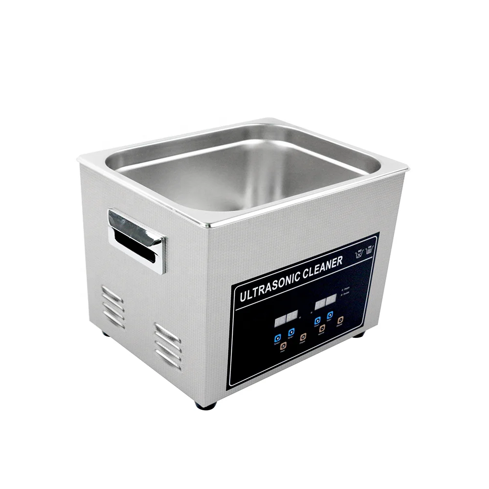 New powerful ultrasonic cleaner 10L Ultrasonic  power 360W Digital degas function semiwave /full wave switchable