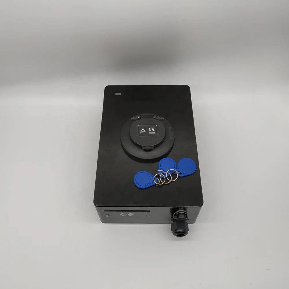 
4.5KW 230V 20A ev ac charging station with type 2 socket,wall box ev charger manufacturers,OEM 