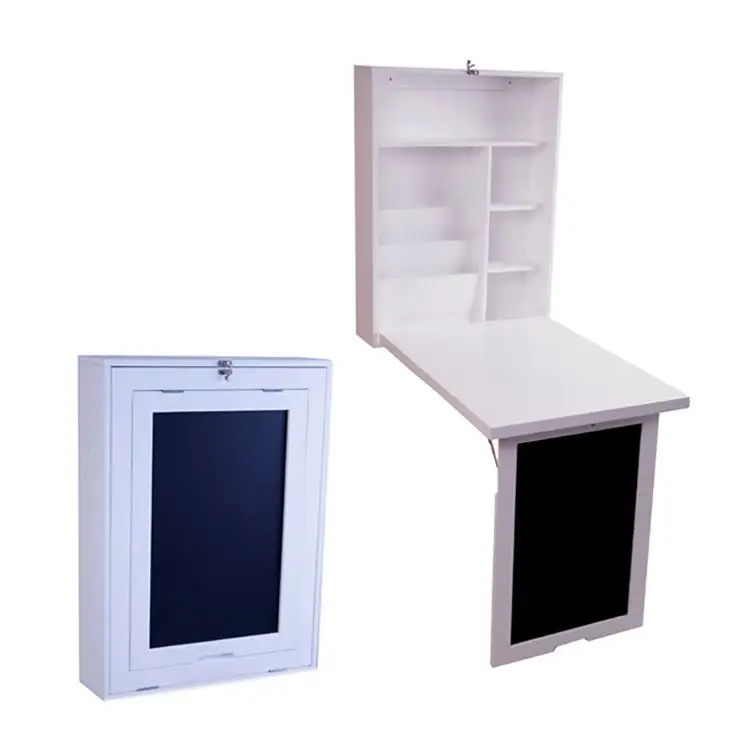 
Rasoo Wooden Folding Study Table Wall Mounted Mechanism 