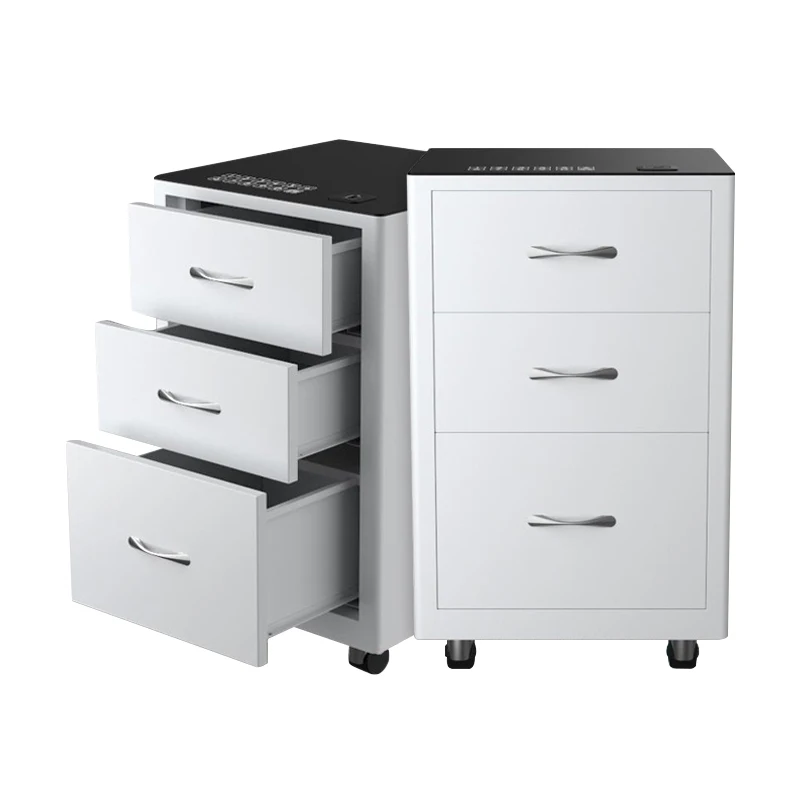 Офисный или домашний шкаф для спальни с электронным отпечатком пальца или паролем или медицинским ящиком для хранения