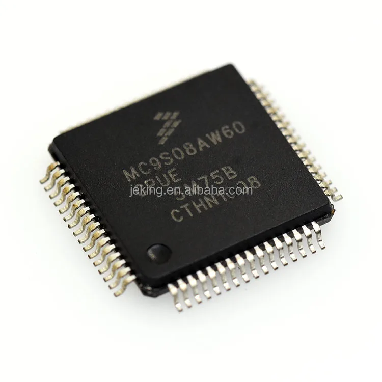 MC9S08AW60CFUE 9S08AW60CFUE IC MCU 8BIT 60KB FLASH 64QFP MC9S08AW60
