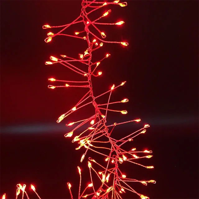 8 Modes Waterproof Outdoor Indoor Christmas LED Firecracker Fairy String Light led holiday light