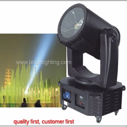High brightness 7000w Super beam outdoor sky search light IP65 7kw moving head xenon searchlight By sea