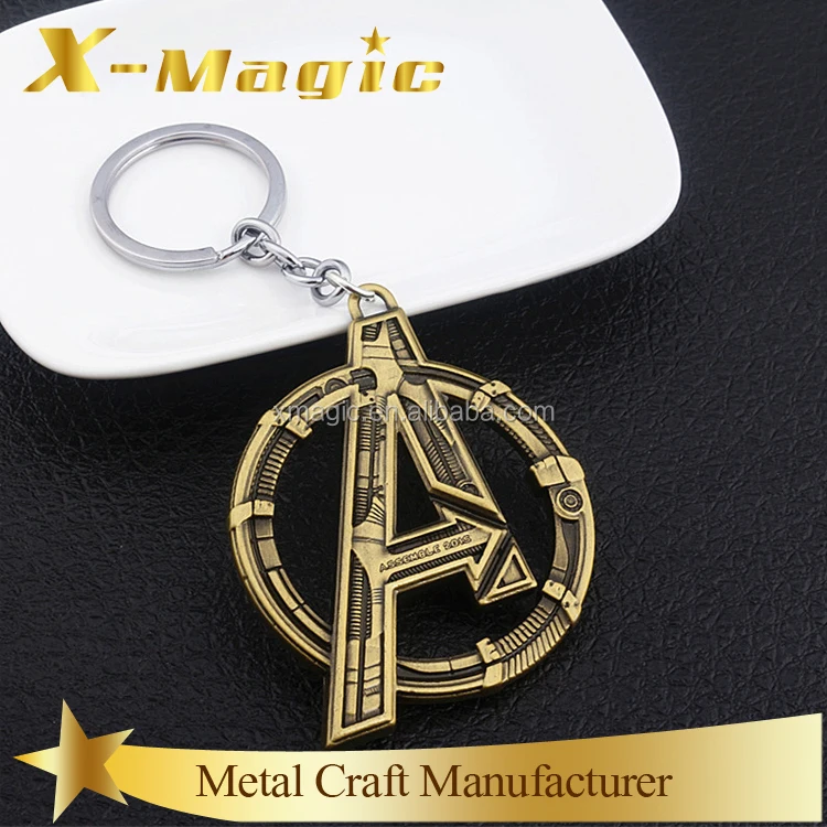 Marvel The Avenger Souvenir A Sign Logo Keychain