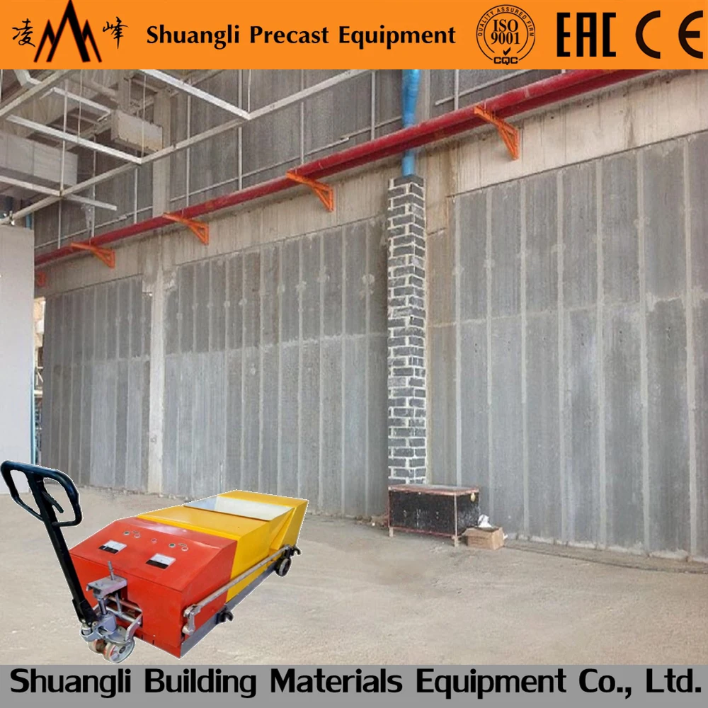 ready made walls production line/Precast floor slab /concrete floor board machine
