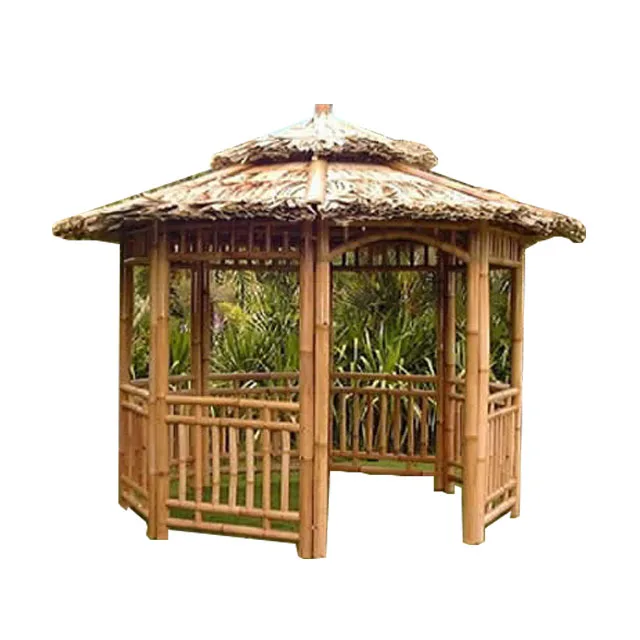 FD-16316bamboo gazebo,bamboo pergola,bamboo pavilion