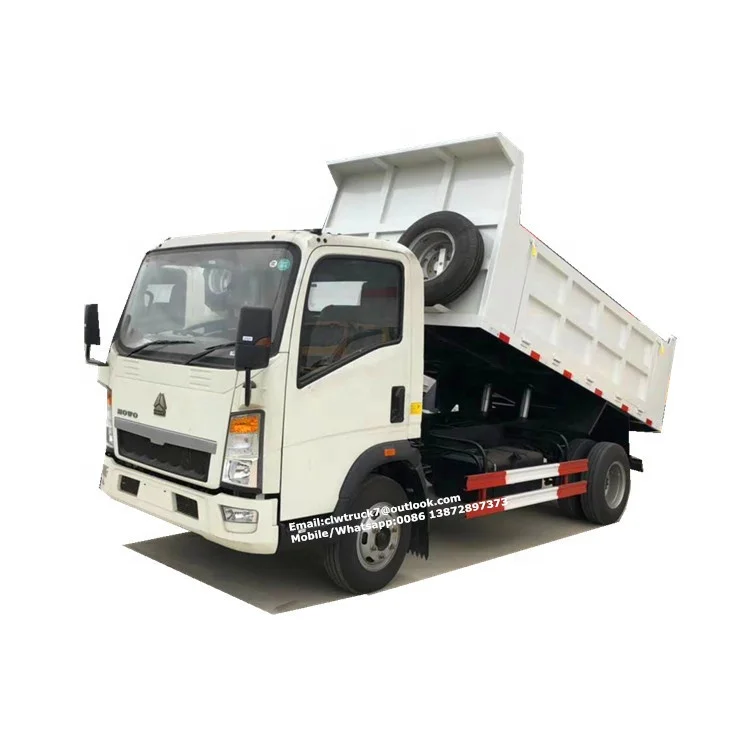 Best price Howo 5 tons dump truck 116HP Small dump truck for sale