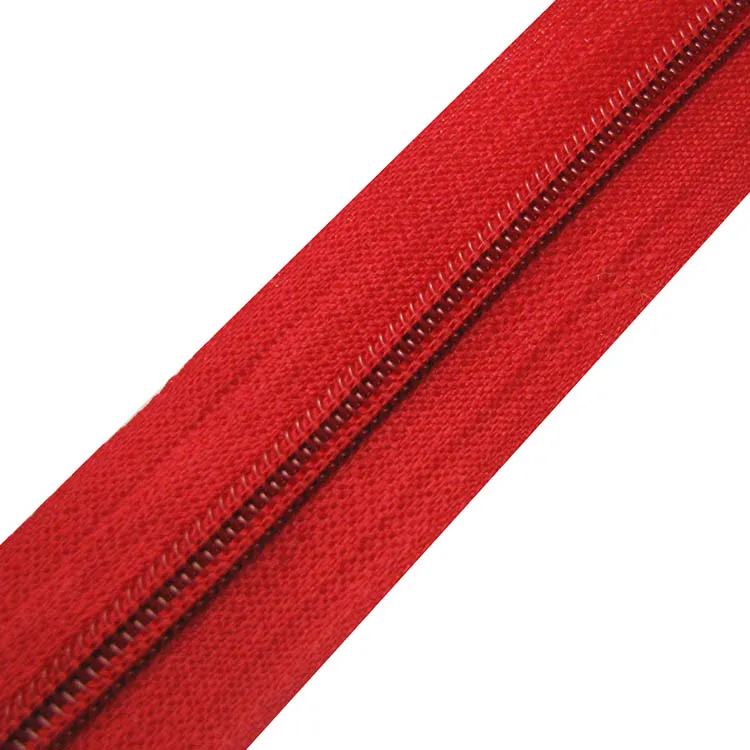 Factory Wholesale widely use Bags Garment  5# nylon  zipper long chain